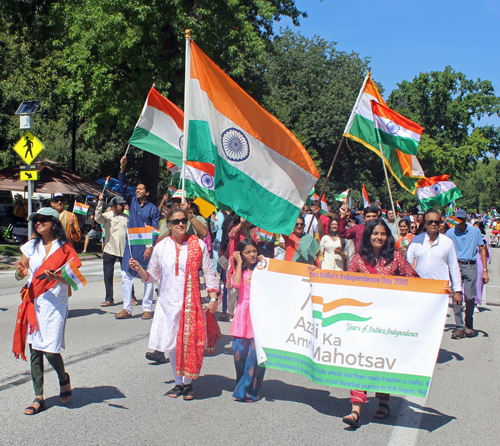 India Cultural Garden in Parade of Flags 2022
